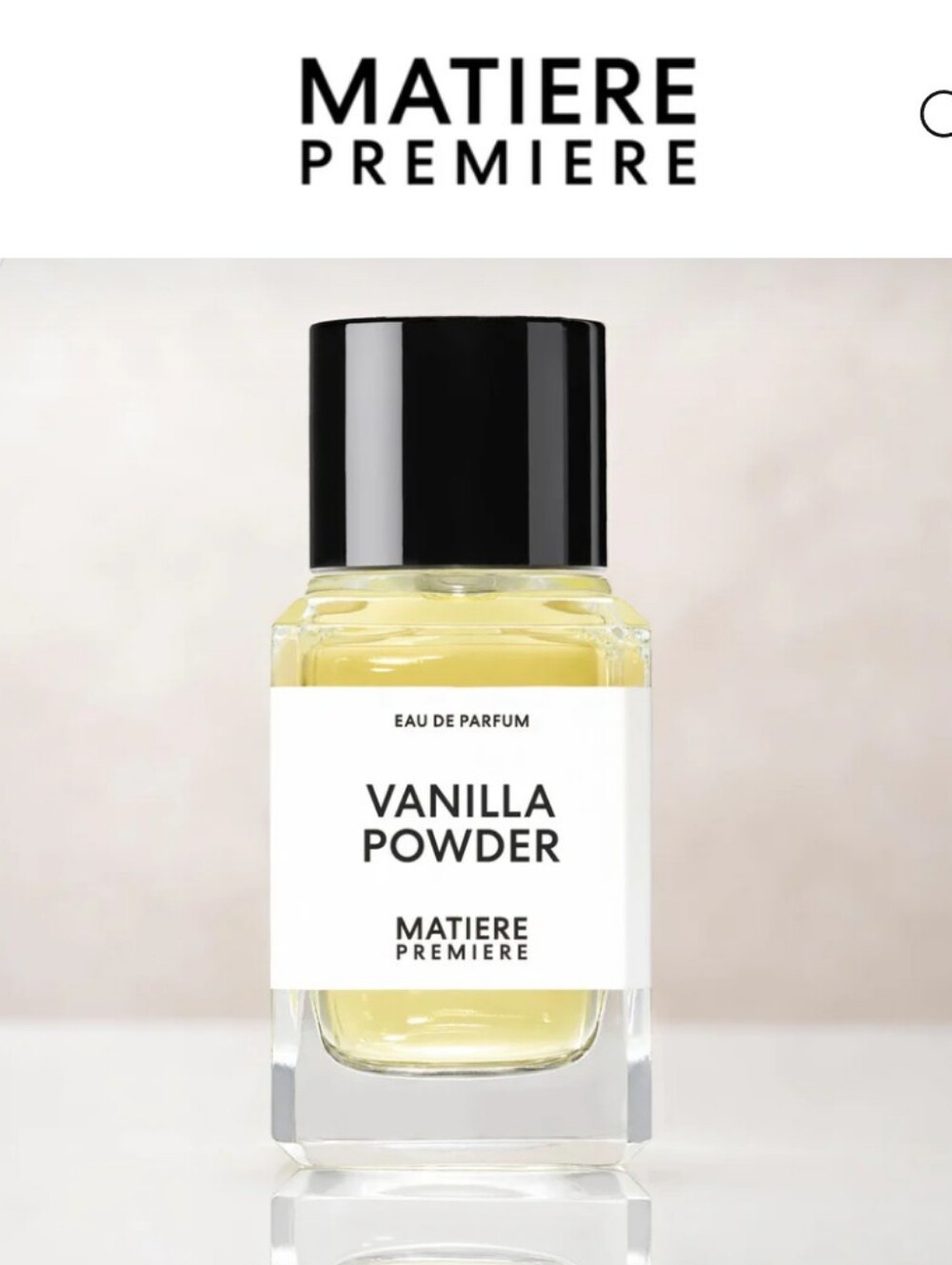 Matiere Premiere Vanilla Powder